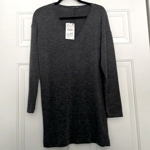 Zara sweater knit long top/dress